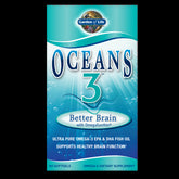 Oceans 3 besseres Gehirn mit Omegaxanthin 90 Kapseln GARDEN OF LIFE